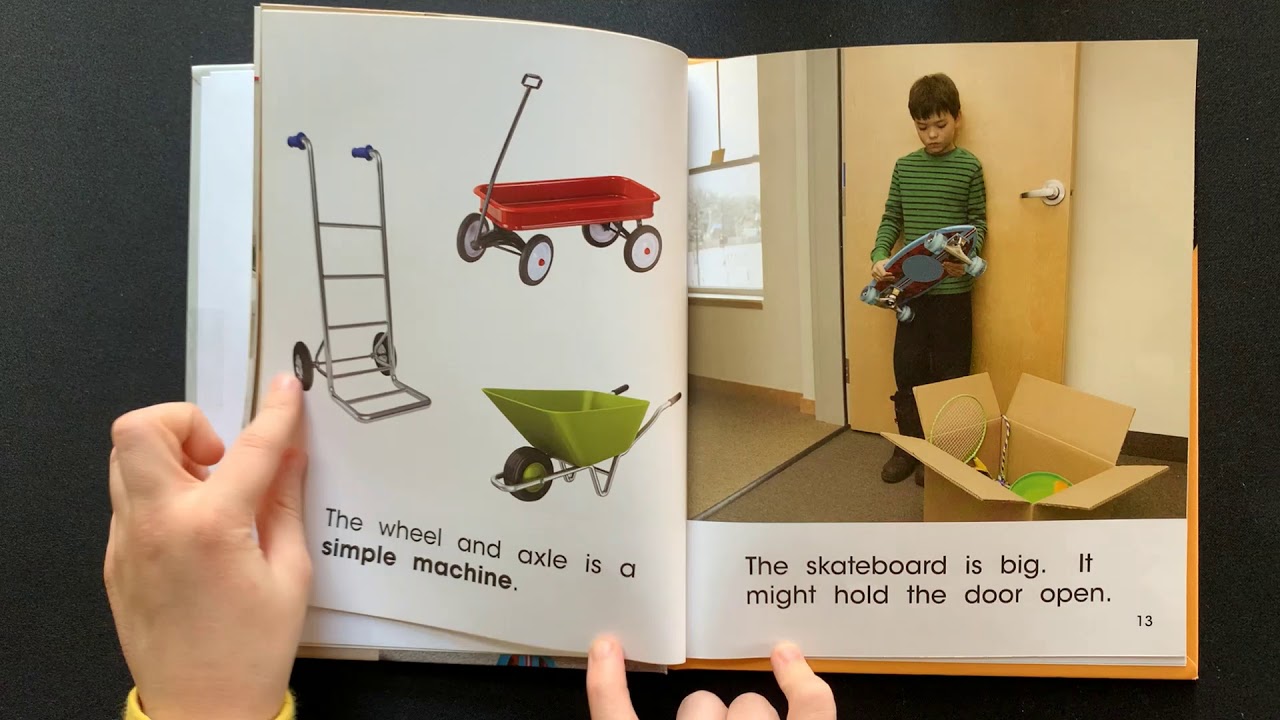 Holding a Door Open: Wedge vs Wheels and Axles by Mari Schuh AR level 1.5 Quiz #178005