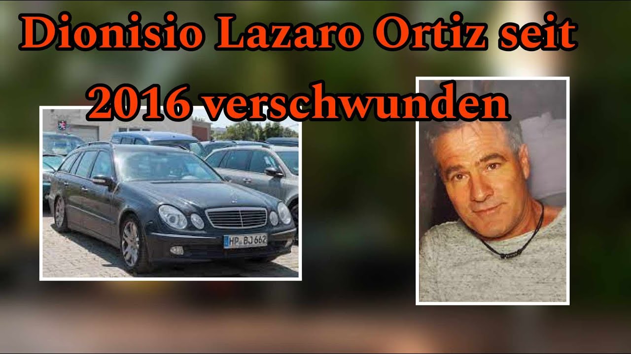 Dionisio Lazaro Ortiz verschwand am 21.06.2016 zwischen 2 EM Spielen