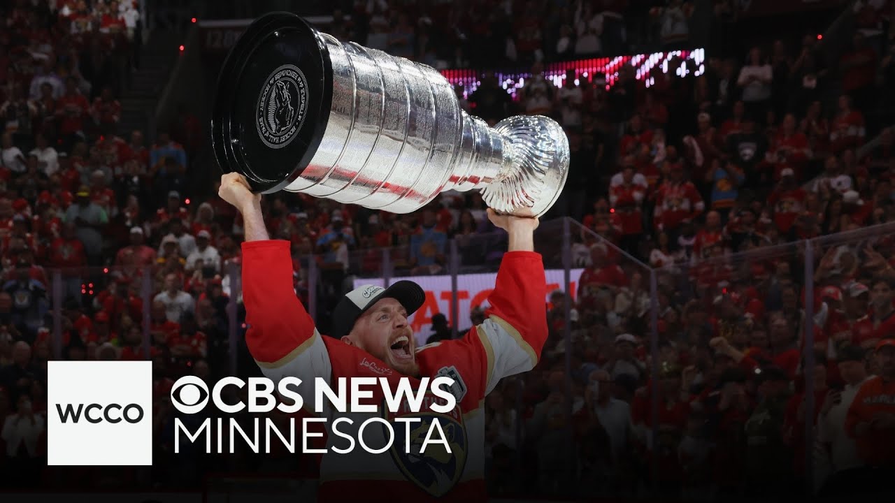 Hockey standout Nate Schmidt shows off Stanley Cup in St. Cloud