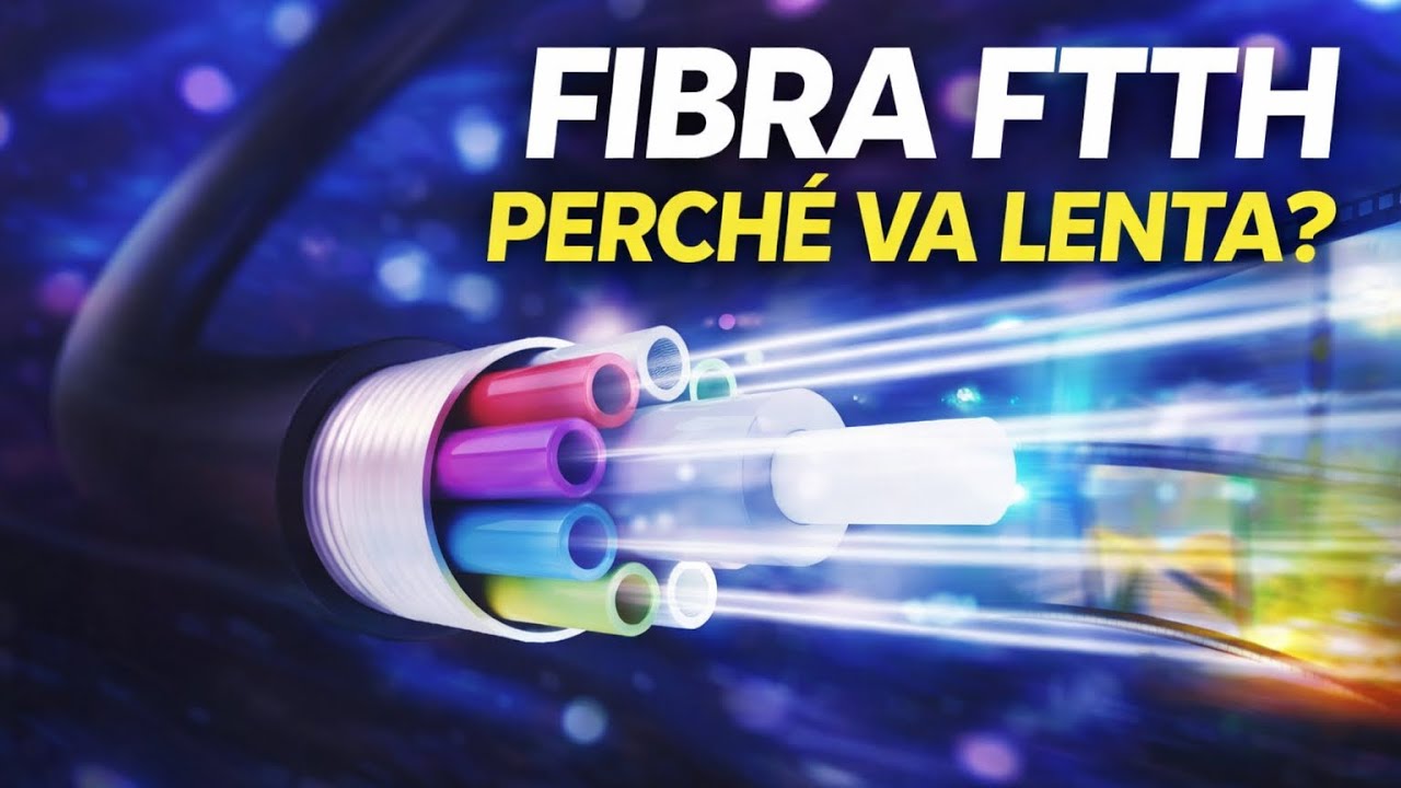 FIBRA FTTH PERCHE' VA LENTA A VOLTE?