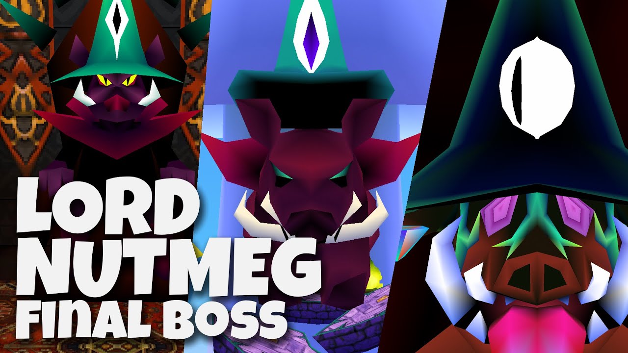 Lord Nutmeg Final Boss Fight - PsiloSybil | Classic 3D Platformer