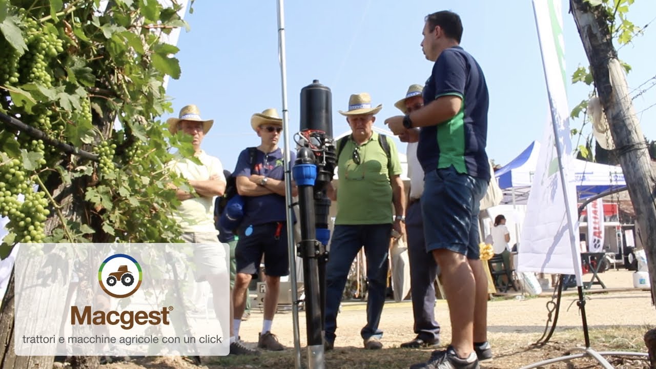 Irritec - novità irrigazione vigneto - #Enovitis in campo 2017