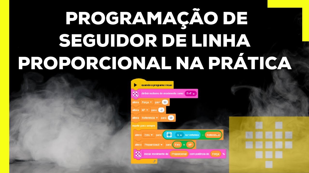 CONHEÇA A PROGRAMAÇÃO DE SEGUIDOR DE LINHA PROPORCIONAL NA PRÁTICA - SPIKE PRIME
