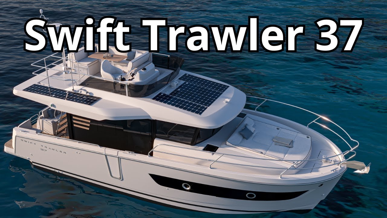Swift Trawler 37 : kandydat do Best of Boats Award (test w Port Ginesta)