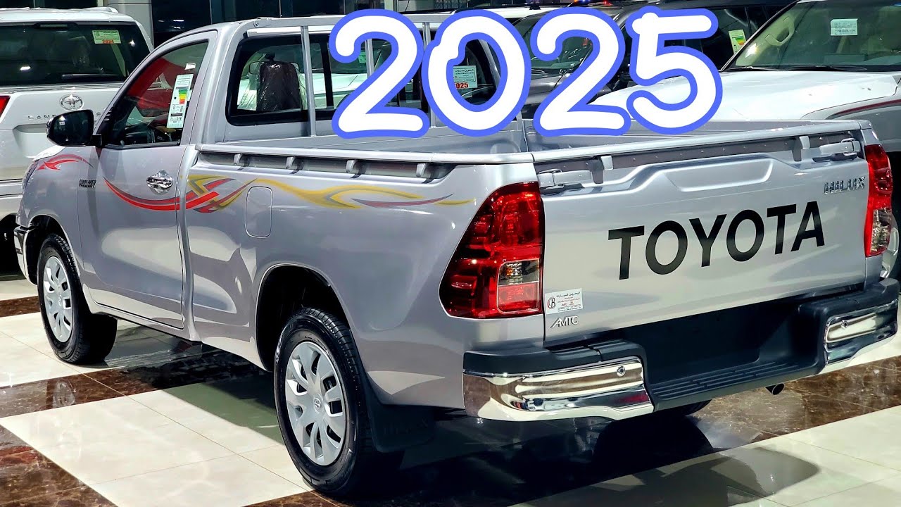 Только что прибыл 😍 Пикап Toyota Hilux 2025 года 🛻 с ценой