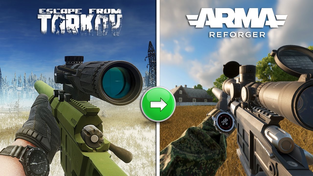Когда снайпер из Таркова с 6000-часовым стажем играет в Arma Reforger