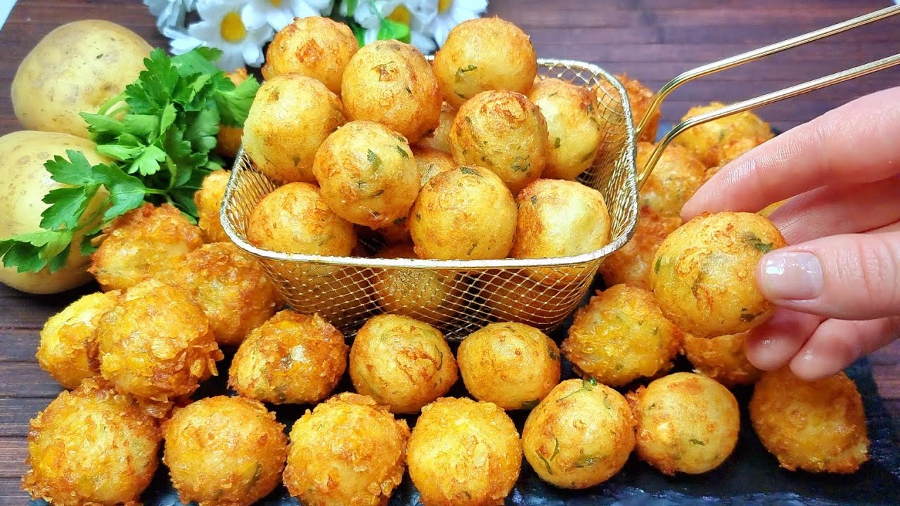 Qofte vetëm 4 Përbërës💯Nëse keni Patate dhe Djath 🤤aq te shijshme sa ska👌Potatoe recipe