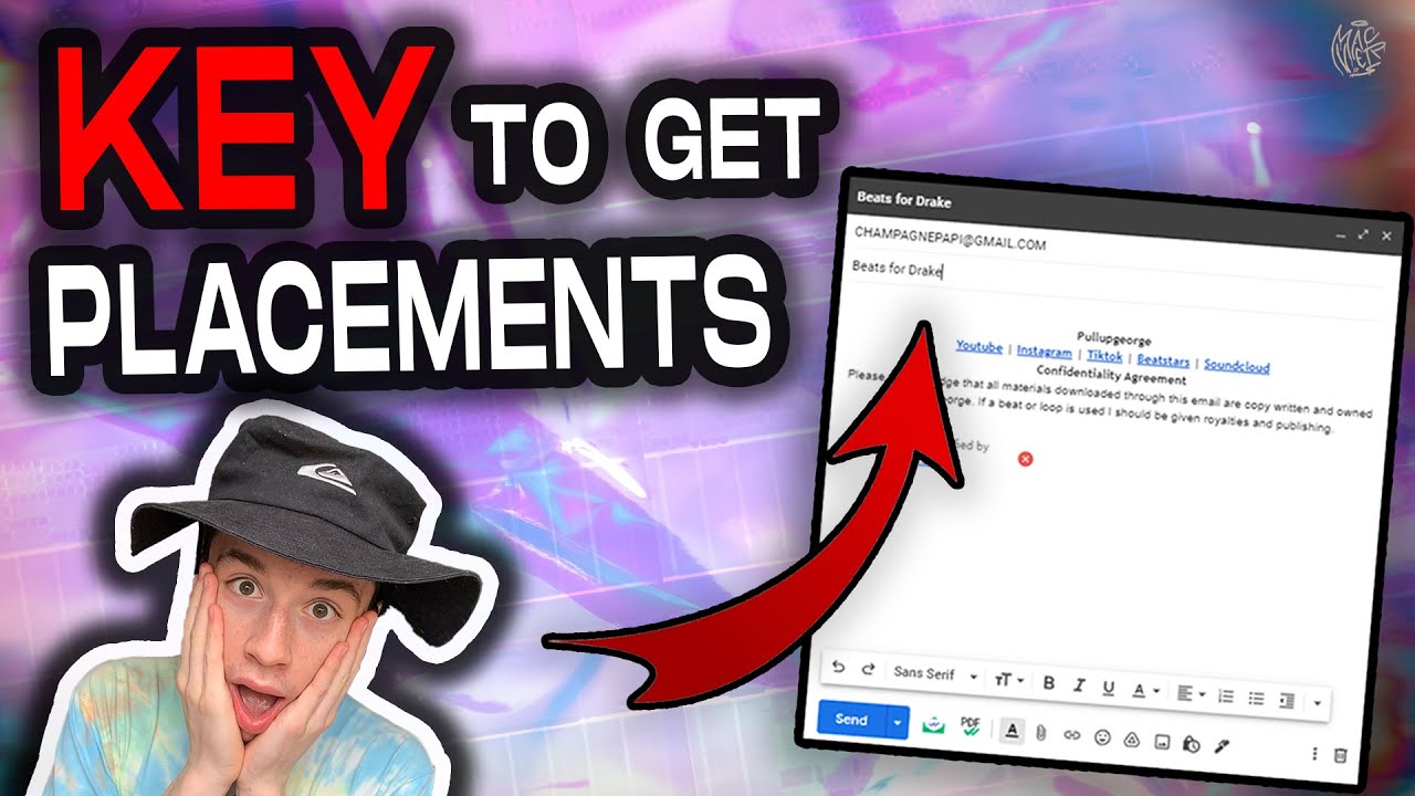 Sending out loops the RIGHT way with email signature/music producers