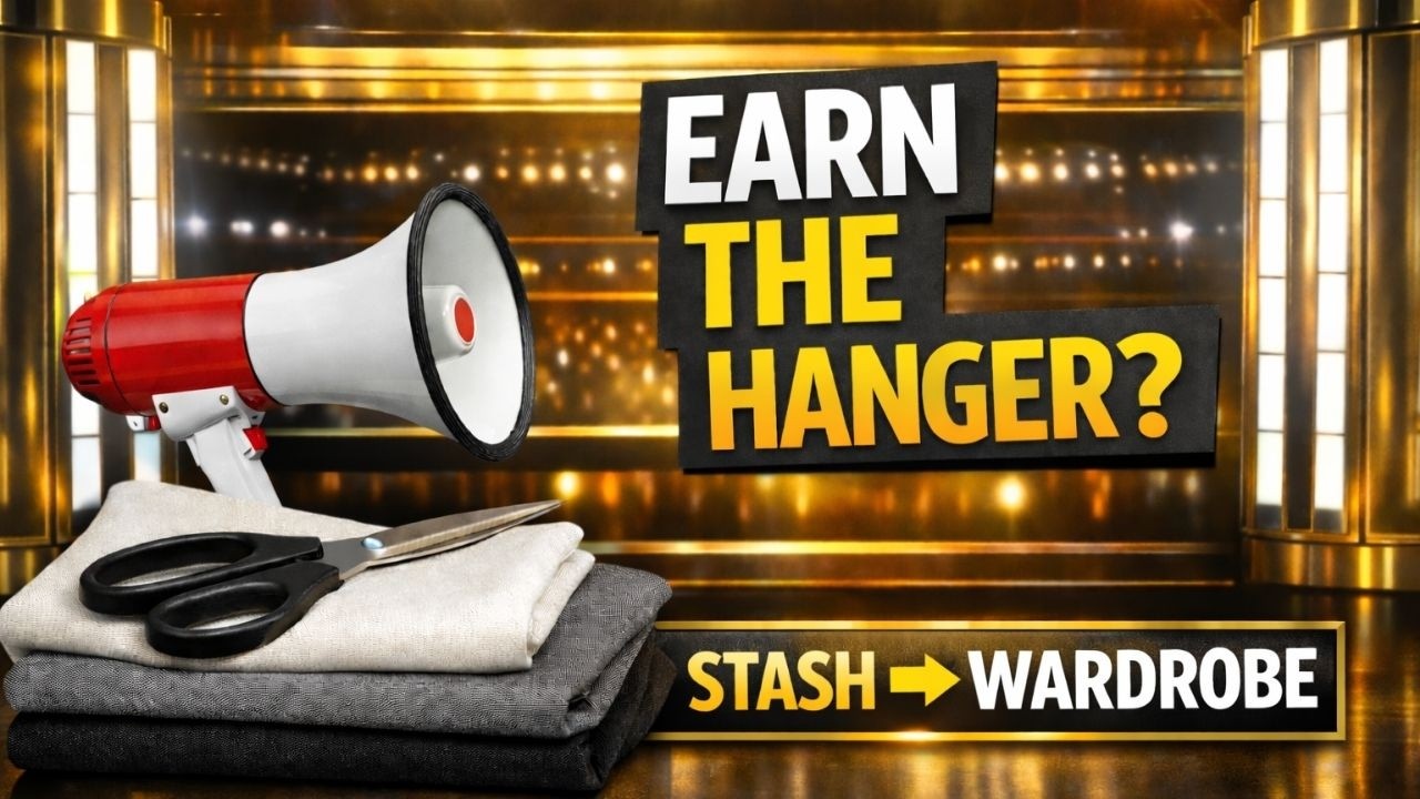 🎬 Pattern Stash ➡️ Capsule Wardrobe | Earn the Hanger: Series Announcement