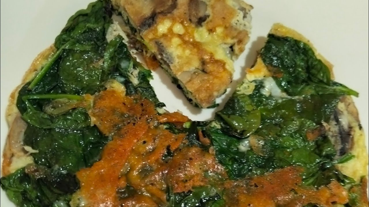 Exquisita tortilla de vegetales 