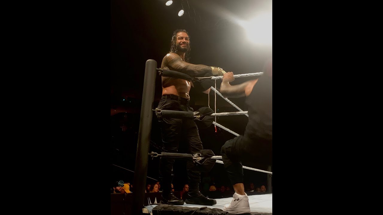 WWE Live Pittsburg (July 24, 2021) Roman Reigns , the Usos vs the Mysterios & J. Cena