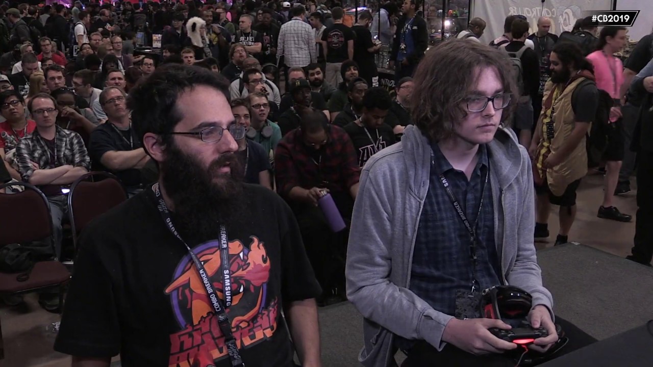 Combo Breaker 2019 - Финал топ-8 Soulcalibur 6 - Linkorz (Геральт) против Sandman (Азвель)