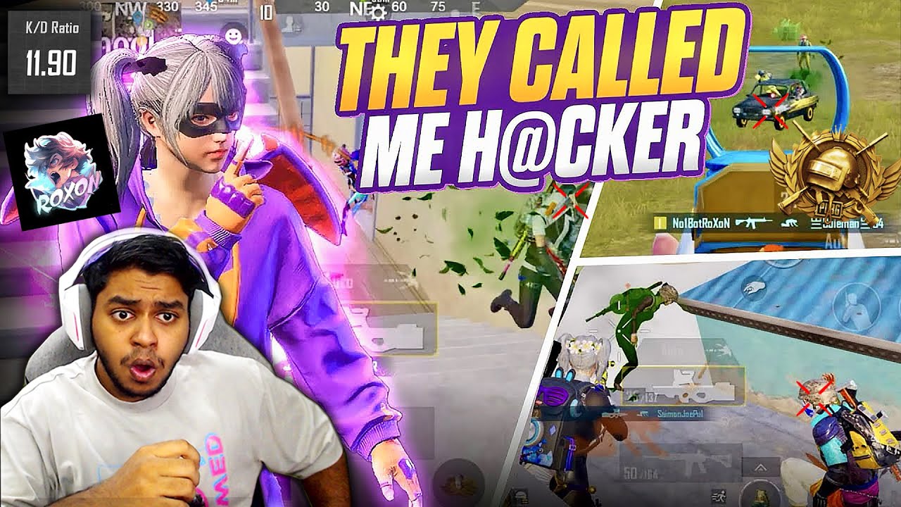 WORLD's BEST NO RECOIL SENSITIVITY EVEN AKM STREAMERS SHOCKED?? RoXon BEST Moments in PUBG Mobile