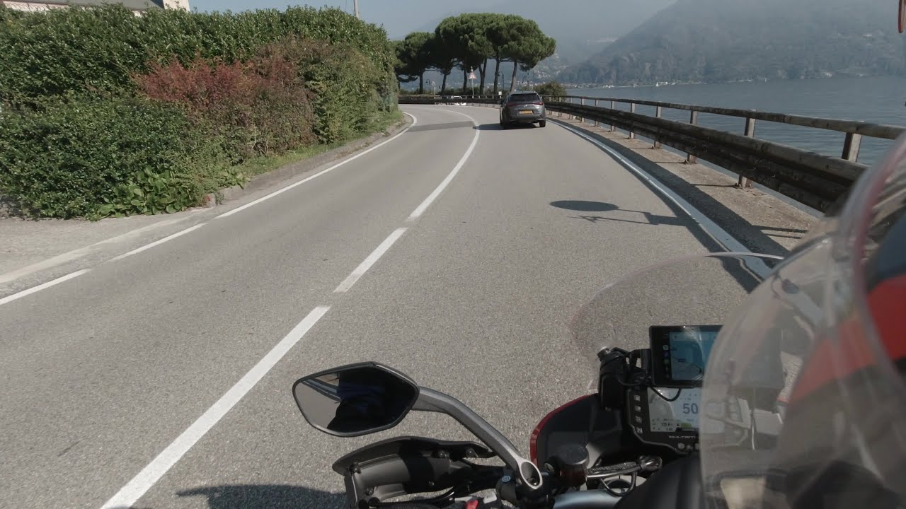 giro ad anello del lago di Como