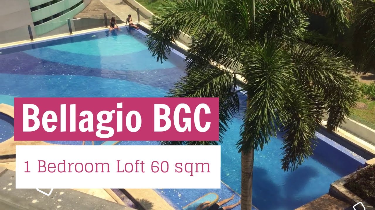 Bellagio BGC Loft 60 sqm Condo For Rent