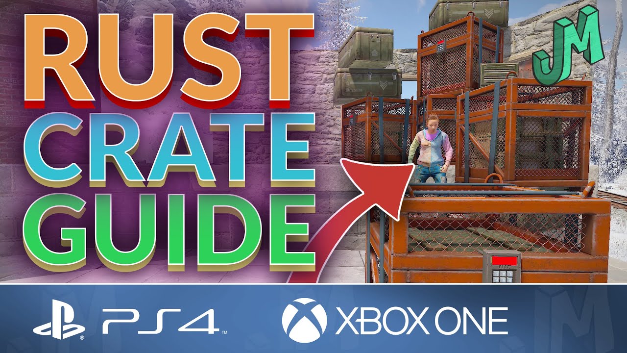 How to spawn in Hackable & Elite Crates 🛢 Rust Console 🎮 PS4, XBOX