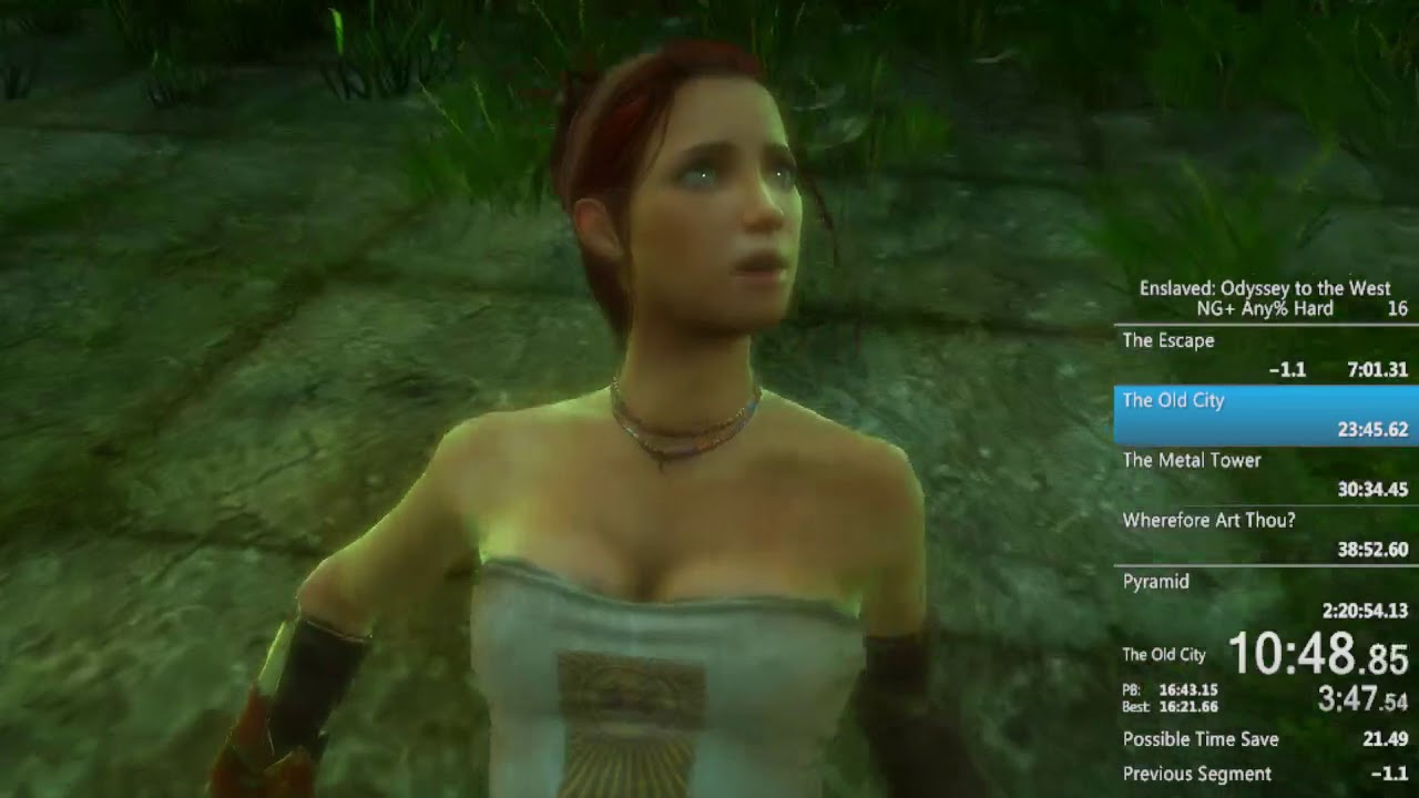 Enslaved: Odyssey to the West NG+ Hard Speedrun in 2:15:33