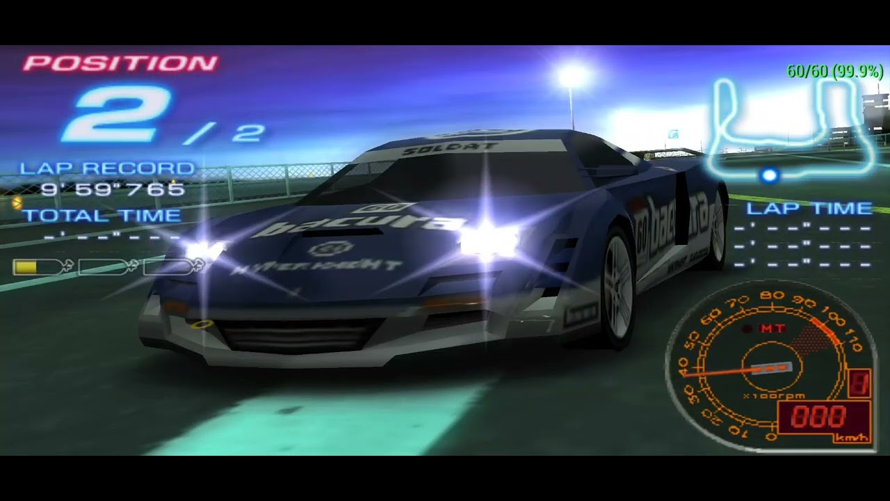 Ridge Racer 2 - World Tour Pro Playthrough Pt 35(PPSSPP)