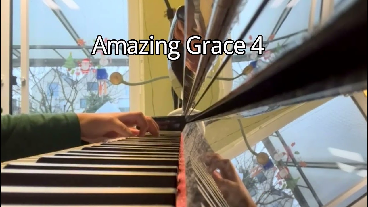 Amazing Grace：5 versions for piano 