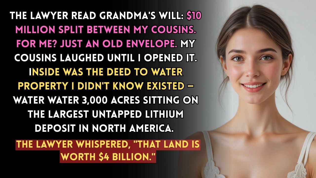Grandma Left Me Just a Letter While My Cousins Split $10 Million — What Was Inside Changed...