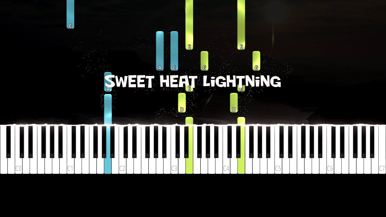Sweet Heat Lightning Gregory Alan Isakov Piano Cover Piano Tutorial Seemusic Synthesia