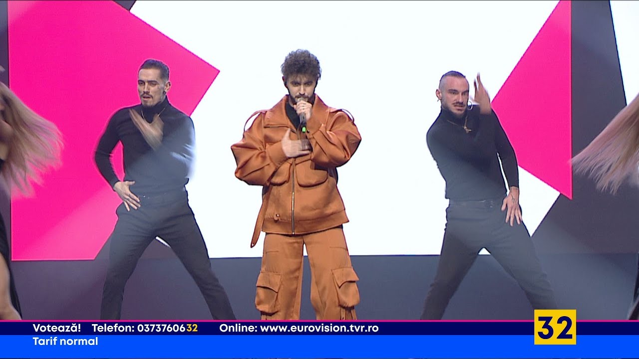 JaxMan (Erin Dăneţ) &ndash; Bad & Cool | Finala Eurovision Rom&acirc;nia 2023 (@TVR1)
