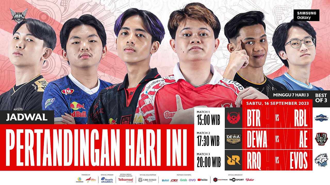 🔴 LIVE | MPL ID S12 | Regular Season Hari 3 Minggu 7 | Bahasa Indonesia