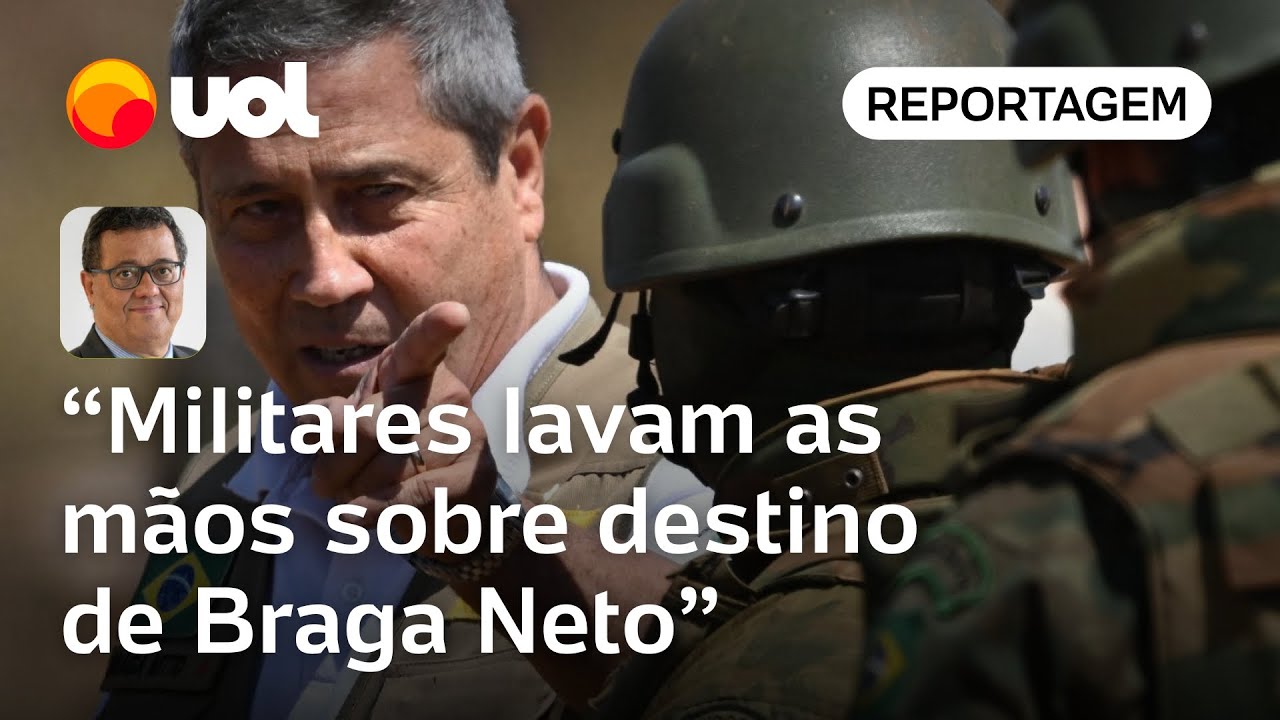 Militares lavam as mãos ao destino de Braga Netto; disposição para violência foi grande, diz Tales