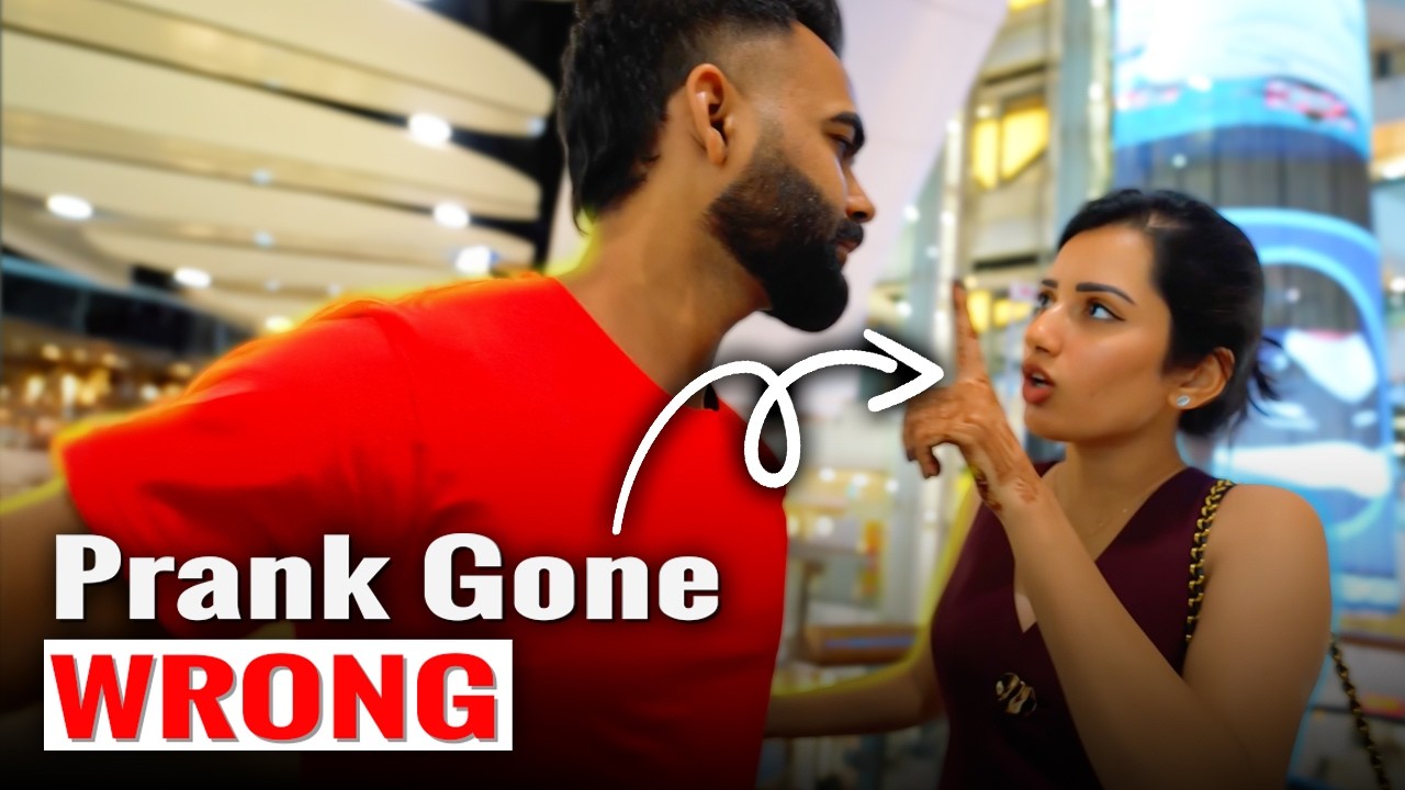 Flirt Prank Gone WRONG, Sabke samne SORRY bolna pada