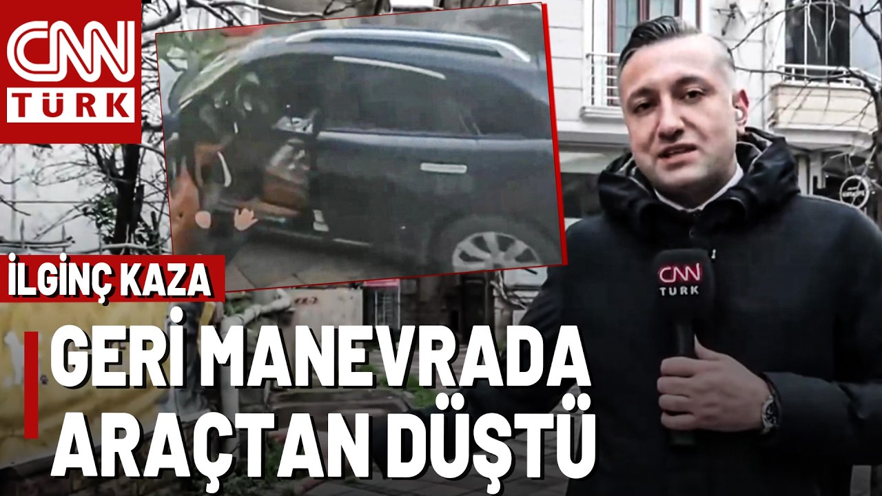 Akılalmaz Kaza: Geri Geri Manevra Yaparken Kendi Sürdüğü Aracın Altında Kaldı