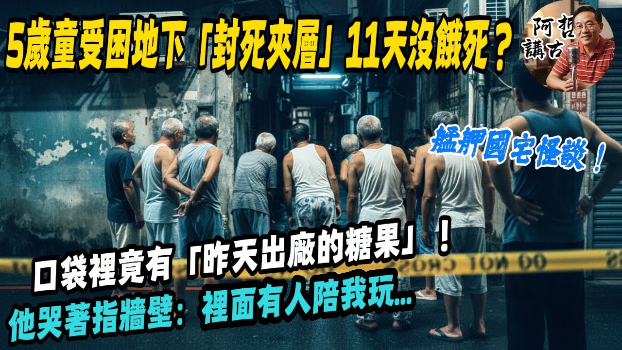 萬華國宅沒有鬼？男童受困「水泥封死」夾層11天，口袋竟摸出「昨天剛出廠」的糖果...黑暗中到底是誰在餵他？結局讓全台父母背脊發涼！