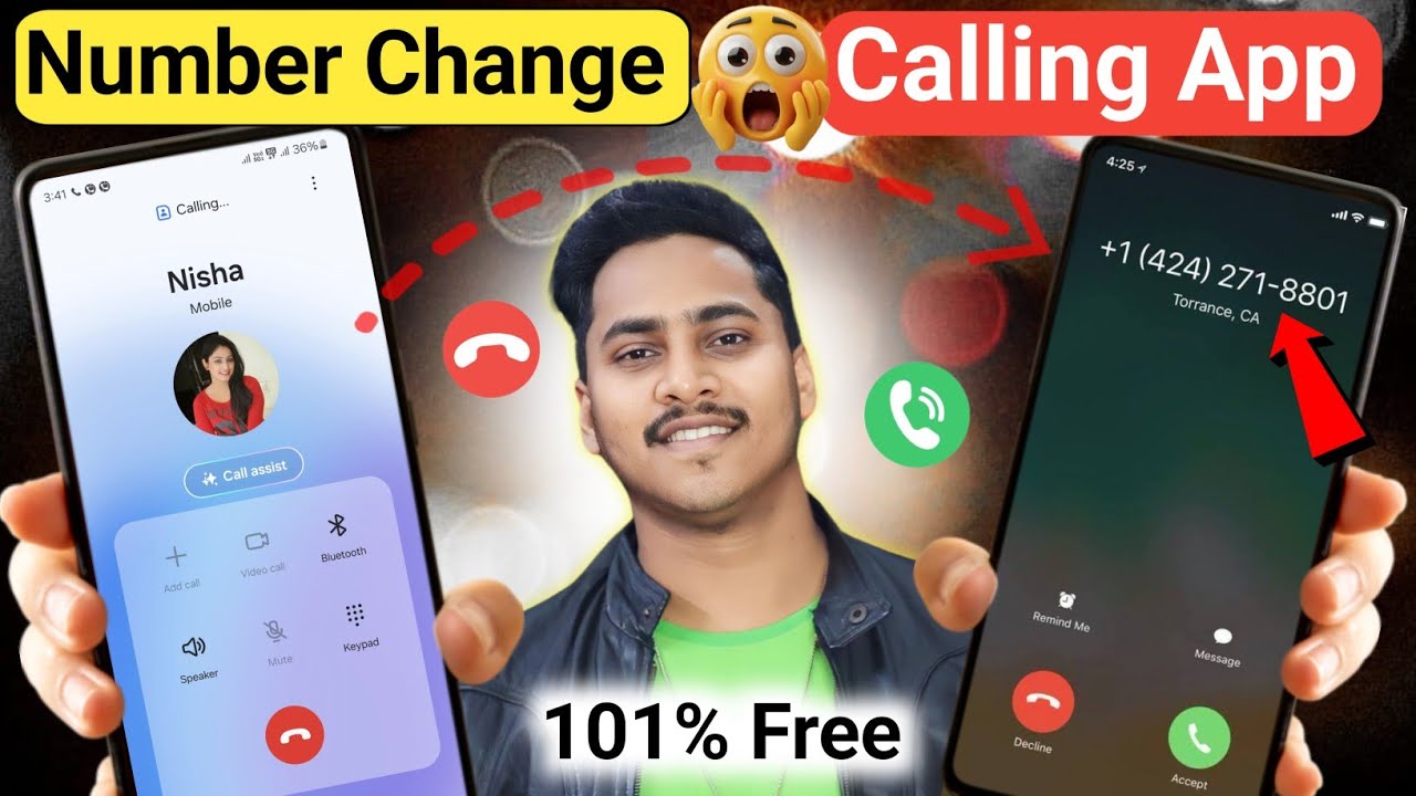 free call app | unlimited credits | block number par call kaise Karen | without real number call