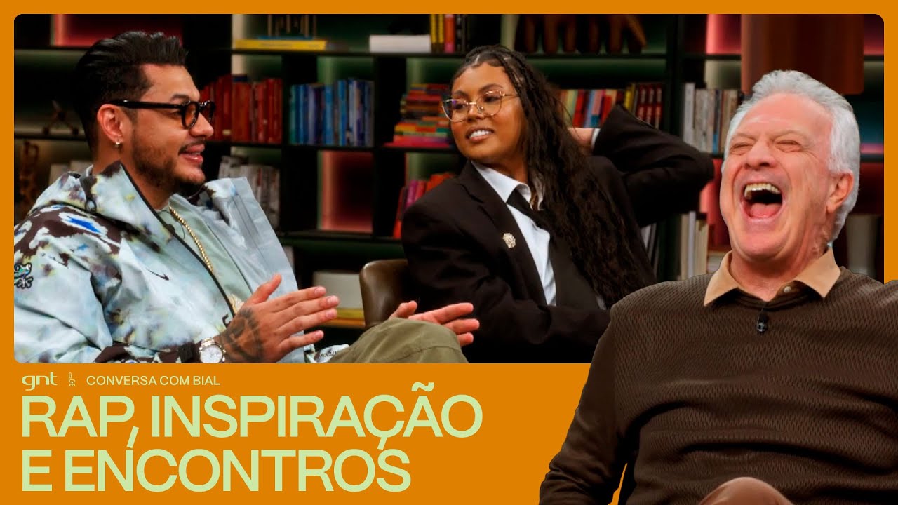 Hungria e Budah falam sobre a EXPANSÃO do RAP no Brasil | Conversa com Bial | GNT