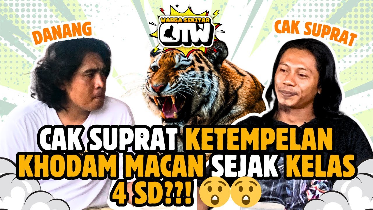 CAK SUPRAT TERNYATA PUNYA 4 KHODAM YANG SERING DIPAKAI NDADI?!! 😲 | ON THE WARGA EPS16