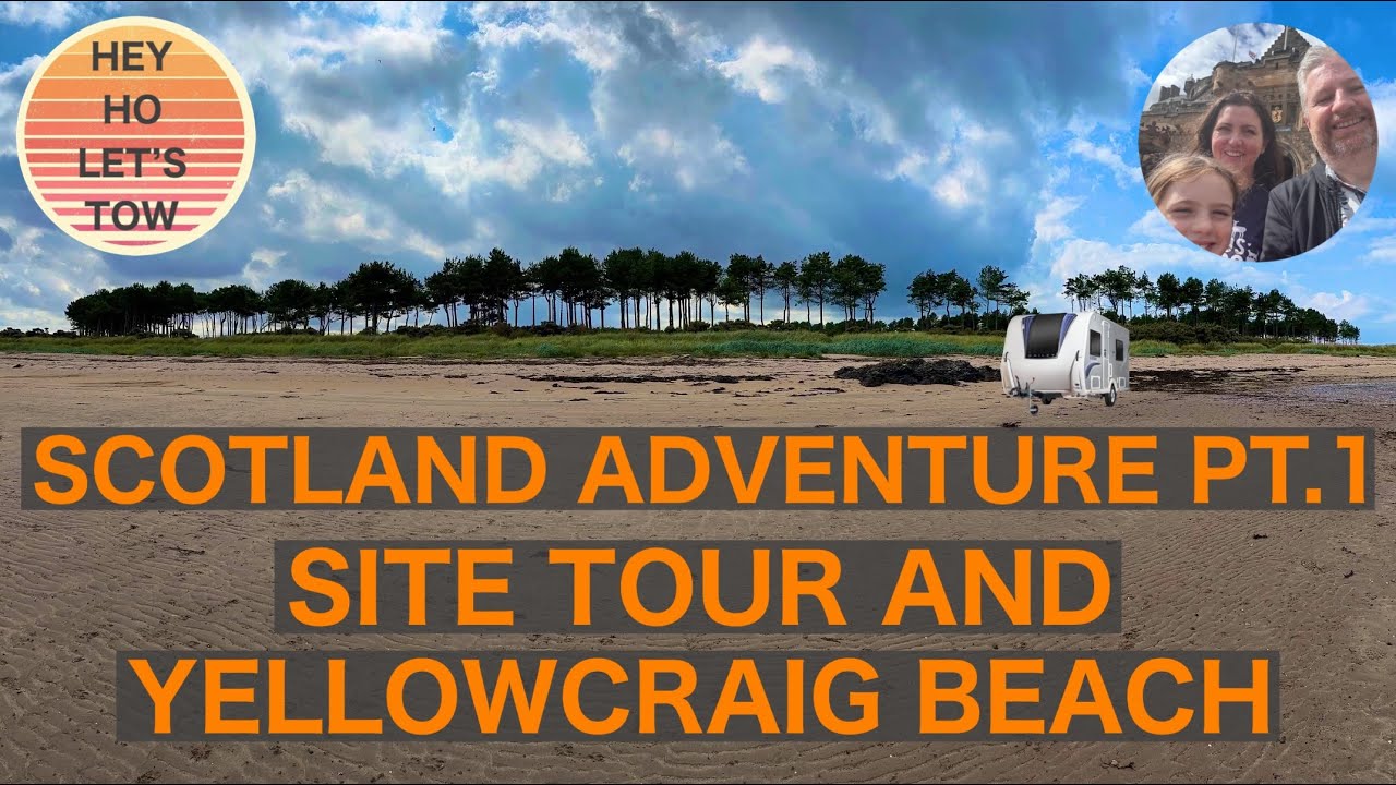 Yellowcraig Scotland Caravan Adventure Pt.1 #caravan #holiday #scotland #yellowcraig