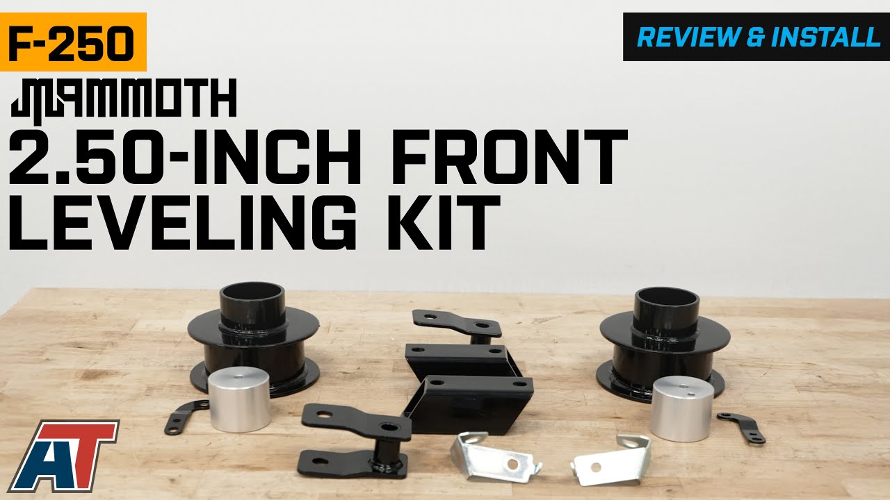 2011-2025 4WD F-250 Mammoth 2.50-Inch Front Leveling Kit Review & Install