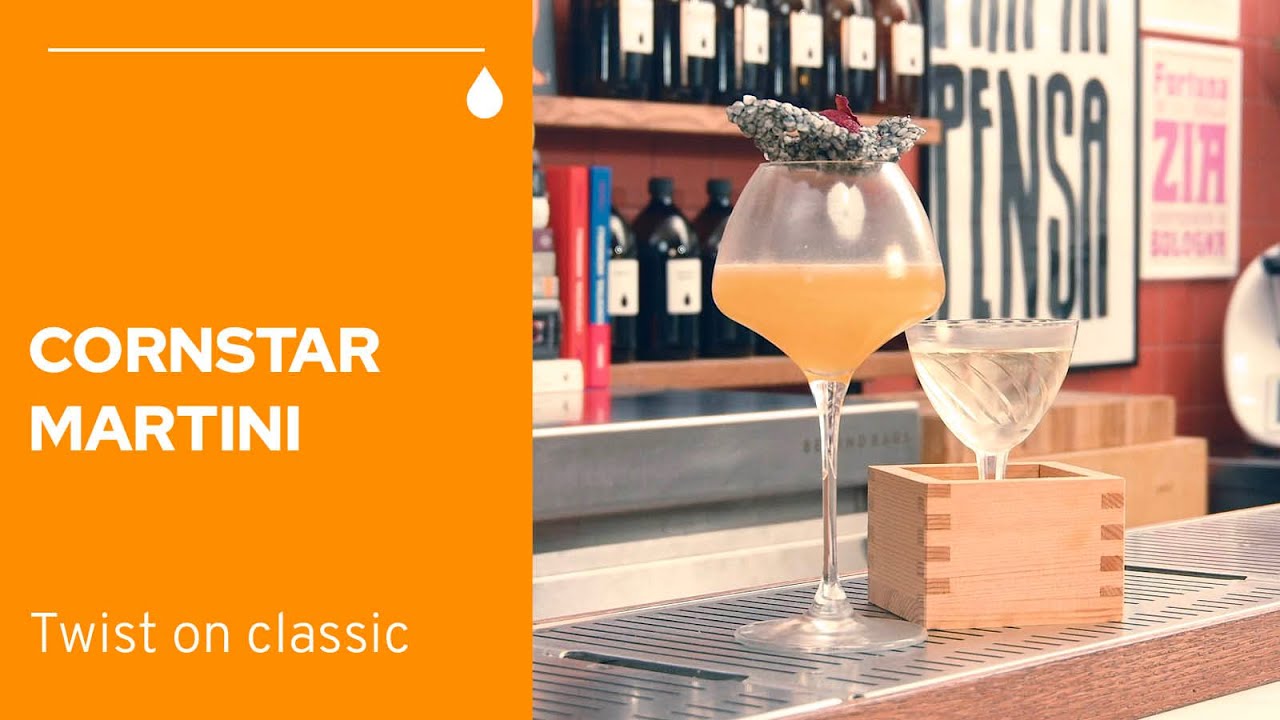 CornStar Martini: come nasce un cocktail bello, buono e intelligente