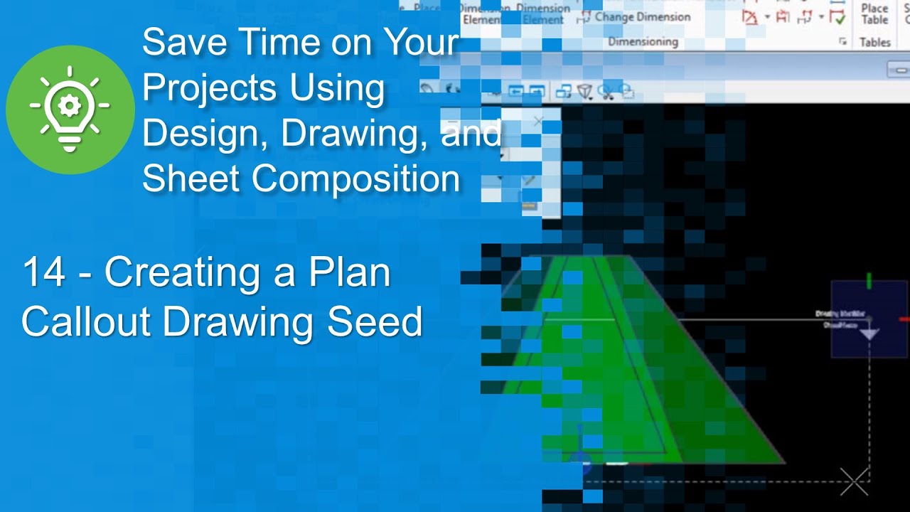 14 Creating a Plan Callout Drawing Seed