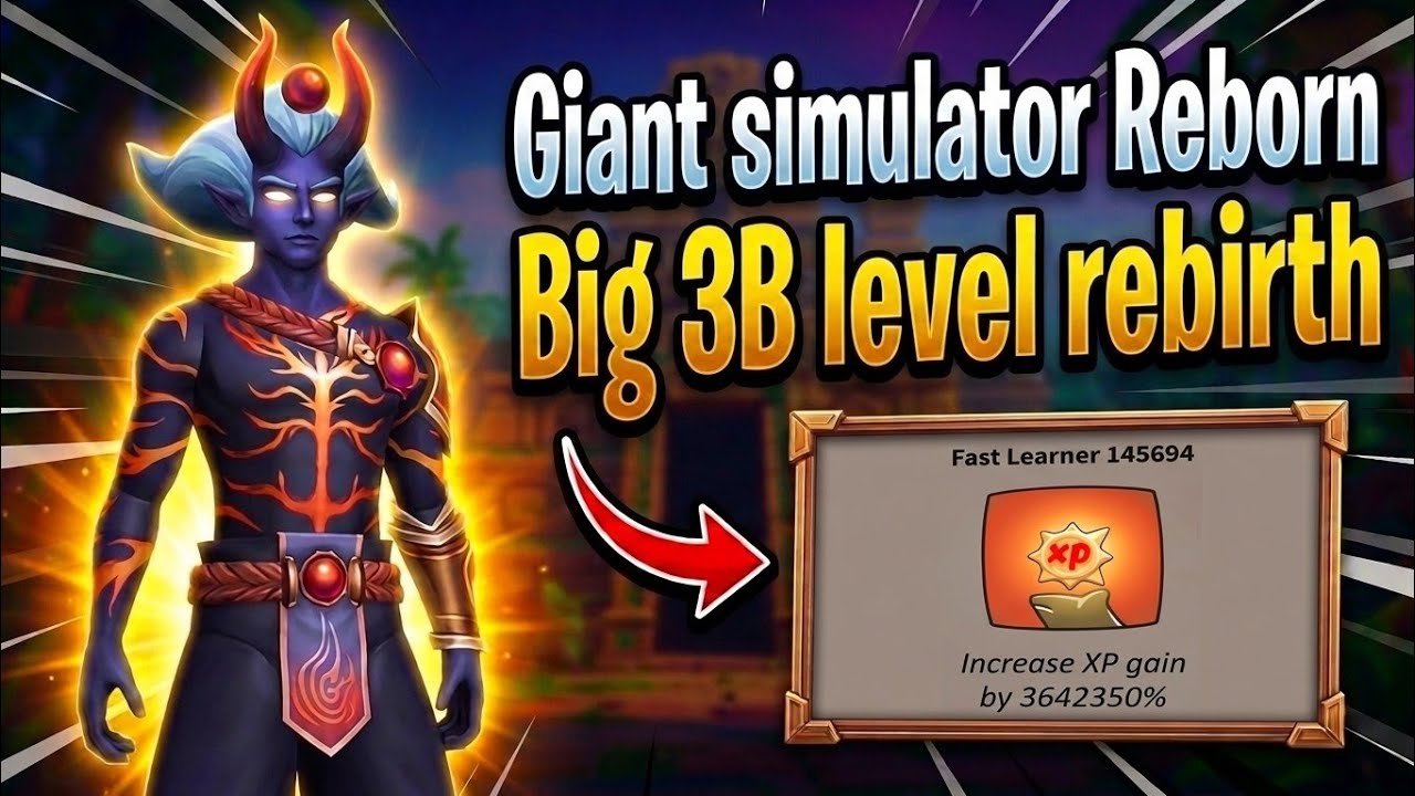 Top 2 Levels | Big 3B Levels Rebirth!! | Giant Simulator Reborn Roblox