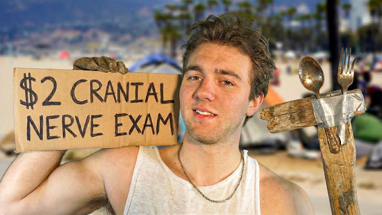 ASMR $2 street cranial nerve exam