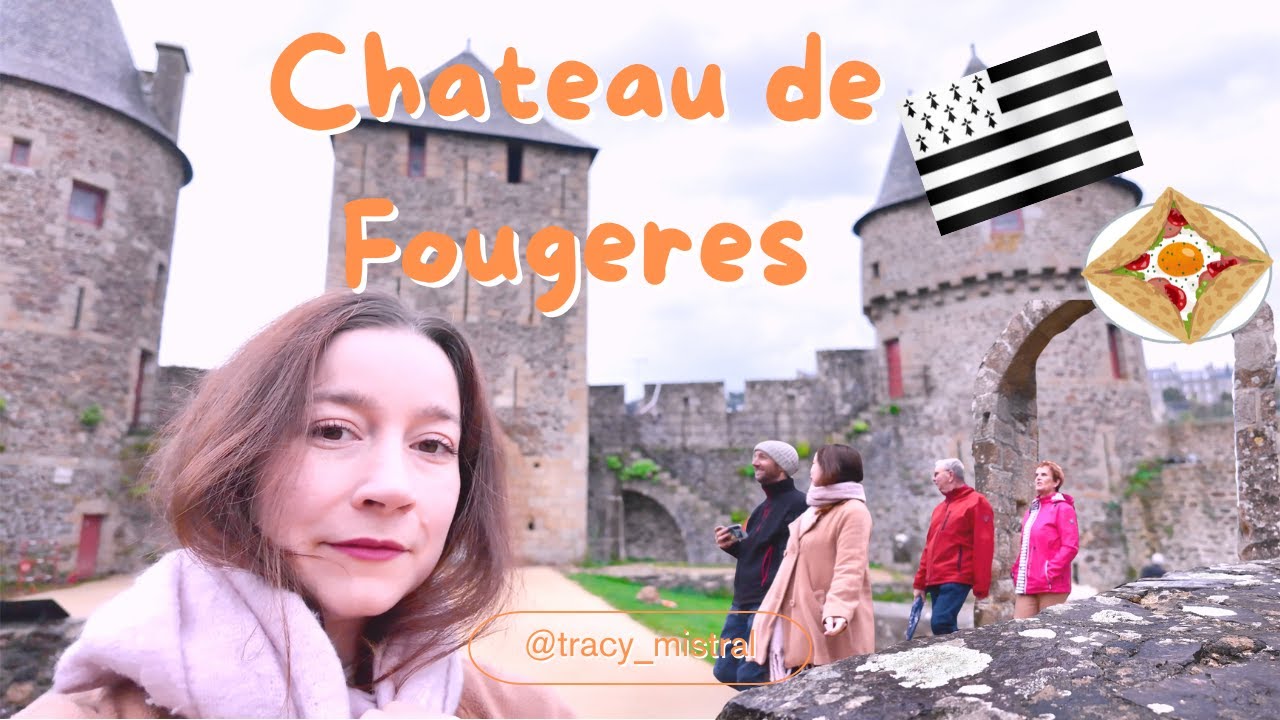 Un jour pluvieux au Chateau de Fougeres