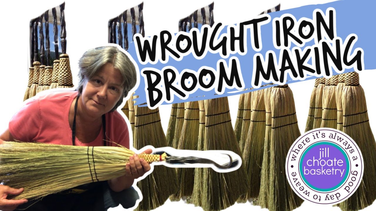 BROOM MAKING: Wrought Iron Broom 