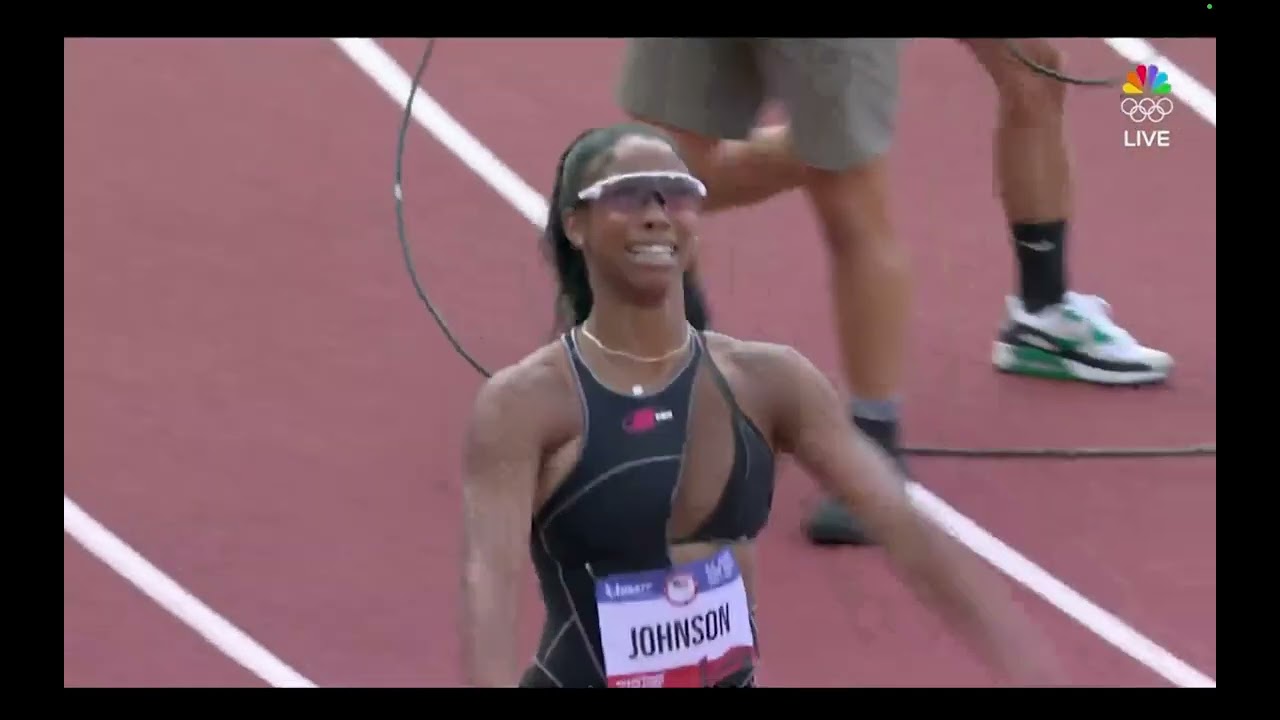 Womens 100m Hurdle Final Paris Olympic Trials 2024