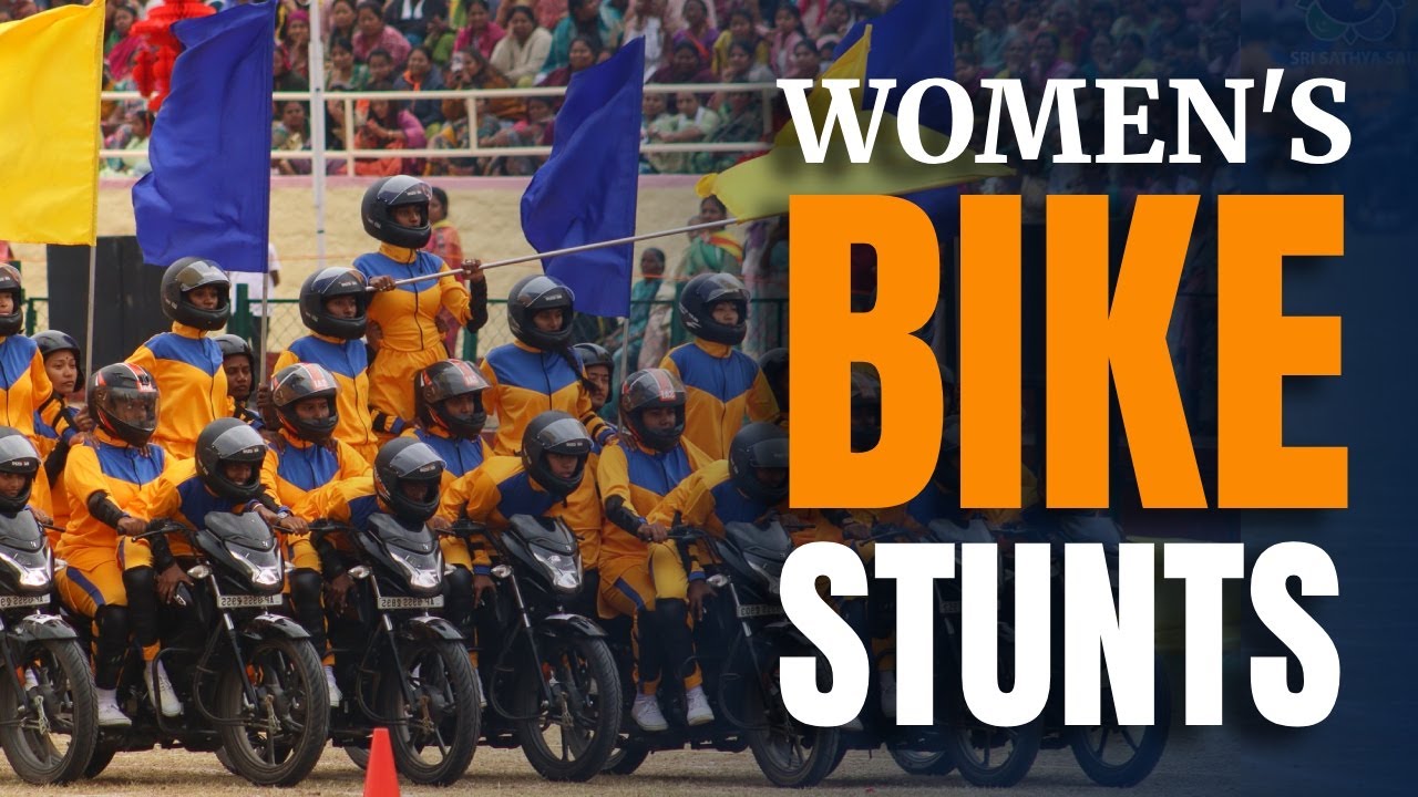 Women’s Bike Stunts | SSSIHL Anantapur Campus | Annual Sports & Cultural Meet | Jan 11, 2026