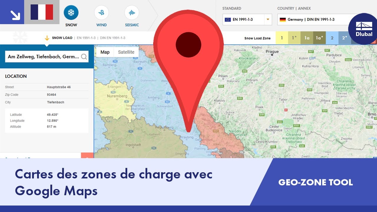 D&eacute;termination rapide de charges avec l'outil GEO-ZONE TOOL : cartes interactives des zones de cha...