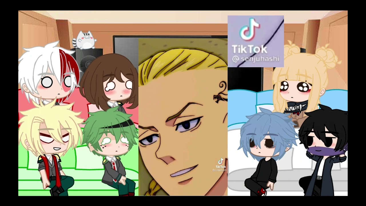 °Algunos de la clase 1-A y la liga de villanos reaccionan a Tokio Revengers°
