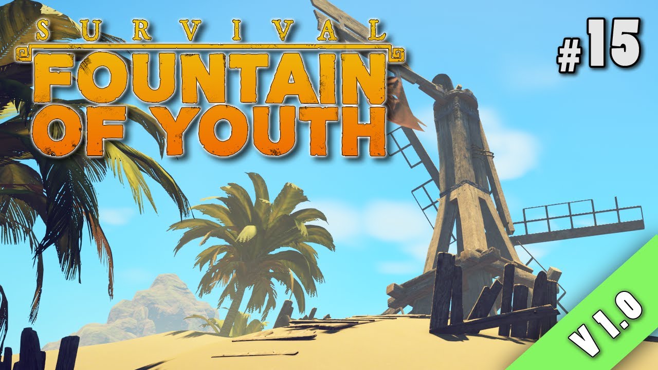 Dem Mörder hinterher. Auf zur Windigen Insel. (15) Fountain of Youth | Survival Crafting