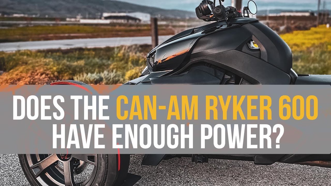 Достаточно ли мощности у Can-Am Ryker 600?