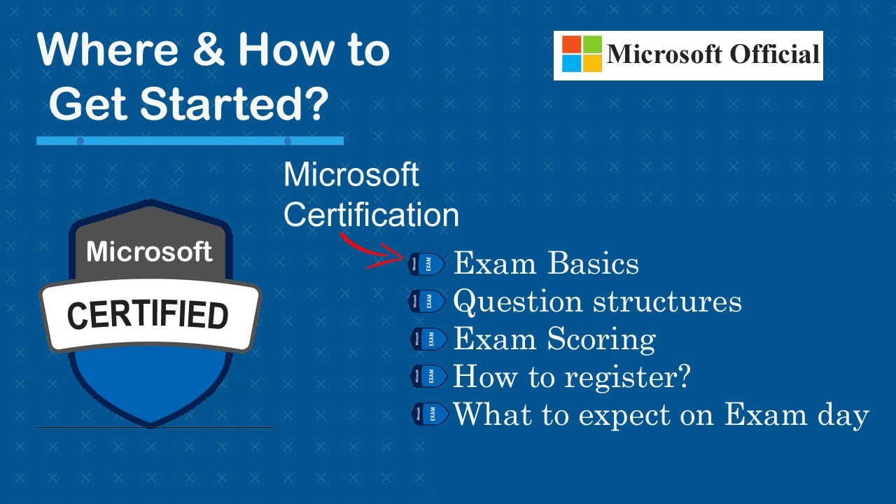 Microsoft Certification Exam : Structure, Scoring, Registration, Tips & Tricks