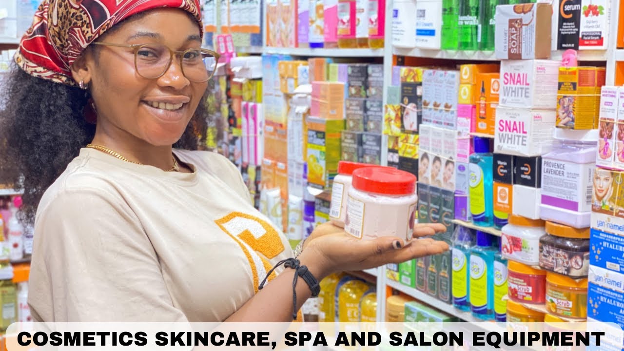 TRADE FAIR MARKET | WHERE TO BUY ALL KINDS OF COSMETICS | SKINCARE | SPA &SALON EQUIPMENT IN NIGERIA